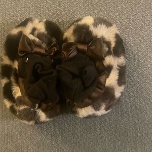 Girls Leopard Booties